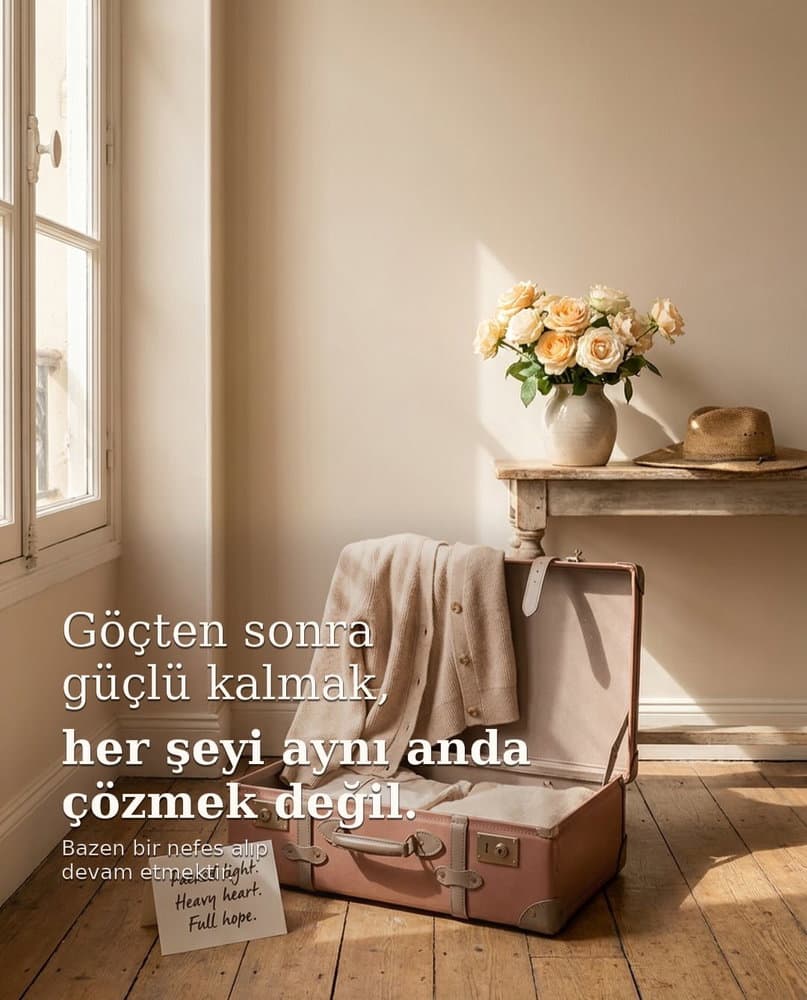 Göçten sonra hayat bazen aynı anda 17 sekme