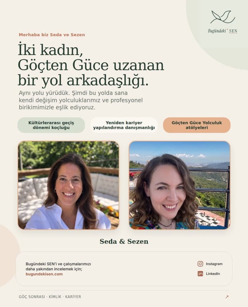Yeni bir ülkede hayat kurarken insan kendine yeni